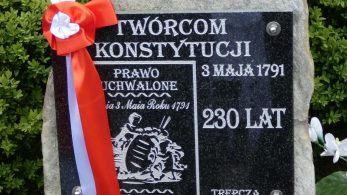 Odsłonięcie Tablicy Poświęconej Twórcom Konstytucji 3 Maja 1791r.